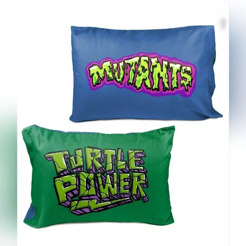 NEW Teenage Mutant Ninja Turtles Kids 3pc Microfiber Twin Sheet Set Nickelodeon